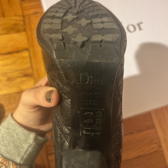 Christian Dior leather boots - Picture 2 of 10